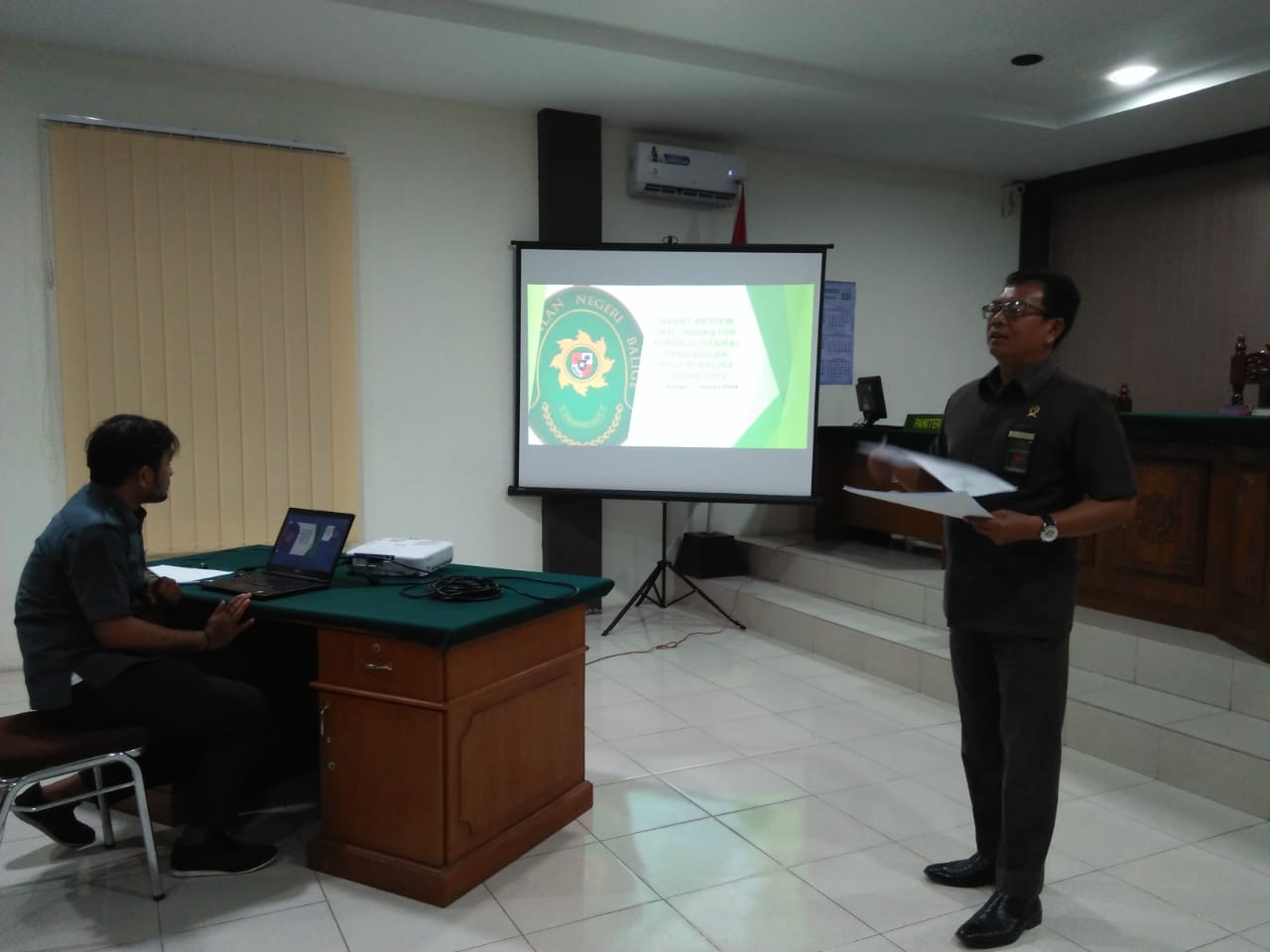 Rapat Persiapan Surveillance Akreditasi Pengadilan Negeri Balige